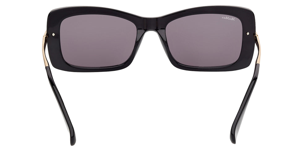 Max Mara MM0194 01A 54 - Shiny Black / Smoke 01A #id:mm019401a_s:100120