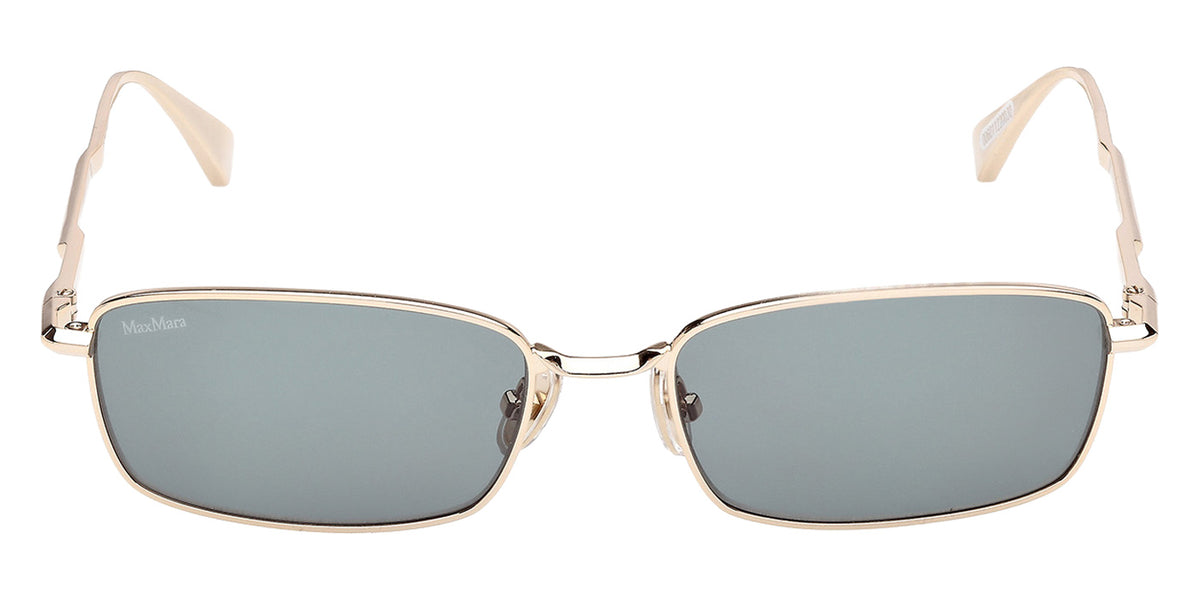 Max Mara MM0199 32N 55 - Shiny Pale Gold / Green #id:mm019932n_s:104100