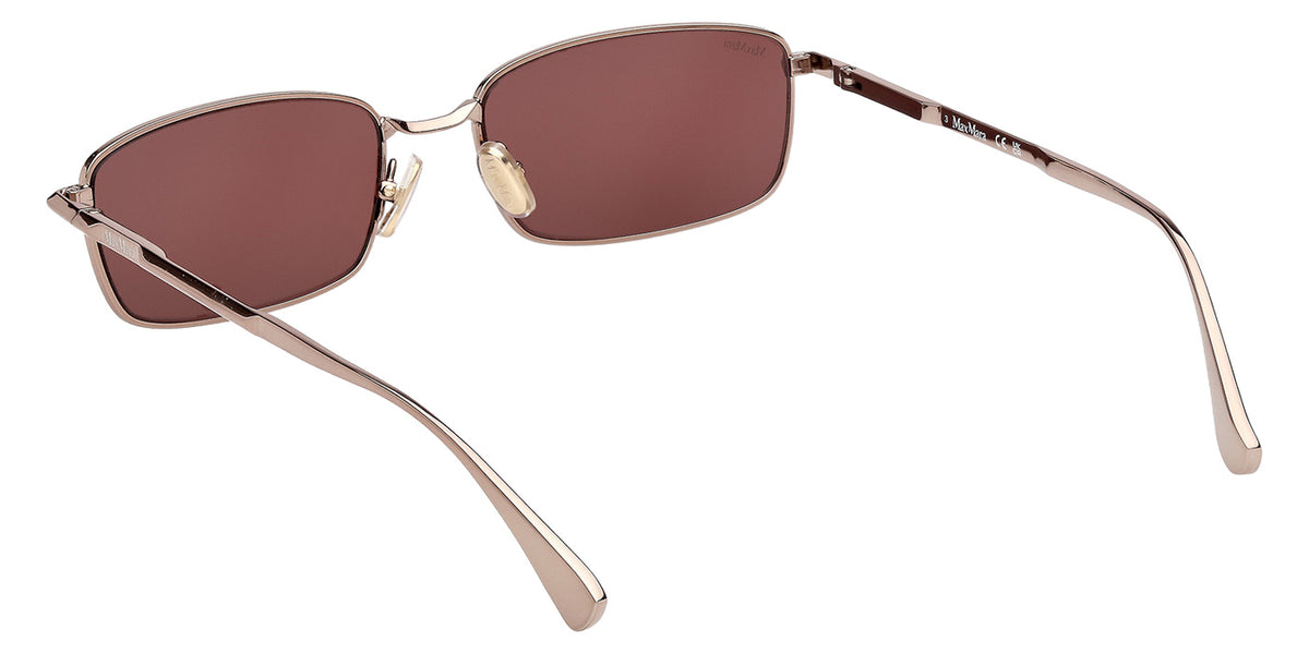 Max Mara MM0199 36S 55 - Shiny Dark Bronze / Bordeaux #id:mm019936s_s:106115