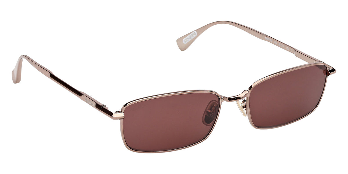 Max Mara MM0199 36S 55 - Shiny Dark Bronze / Bordeaux #id:mm019936s_s:106135