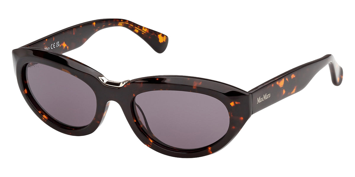 Max Mara MM0203 52A 53 - Dark Havana / Brown #id:mm020352a_s:102105