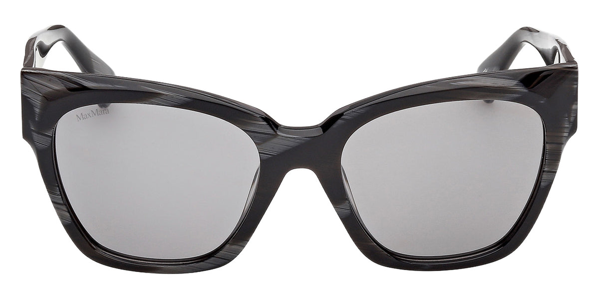 Max Mara MM0204 63A 54 - Black/Horn / Smoke #id:mm020463a_s:102100