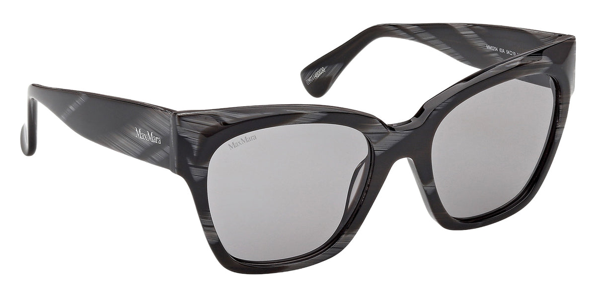 Max Mara MM0204 63A 54 - Black/Horn / Smoke #id:mm020463a_s:102135