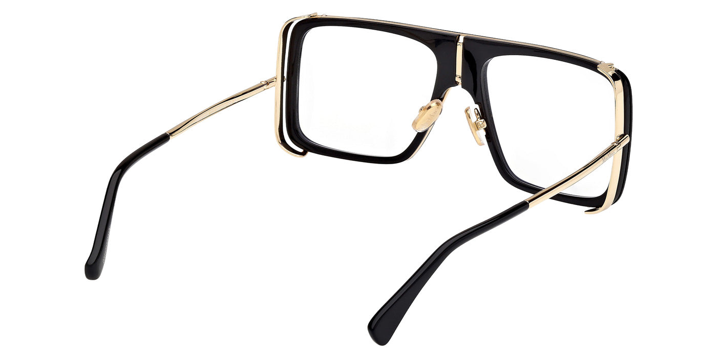 Max Mara MM5172-B 001 55 - Shiny Black / Blue Filter #id:mm5172b001_s:100125