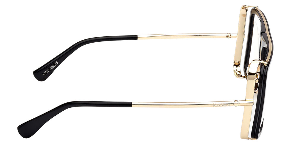 Max Mara MM5172-B 001 55 - Shiny Black / Blue Filter #id:mm5172b001_s:100130