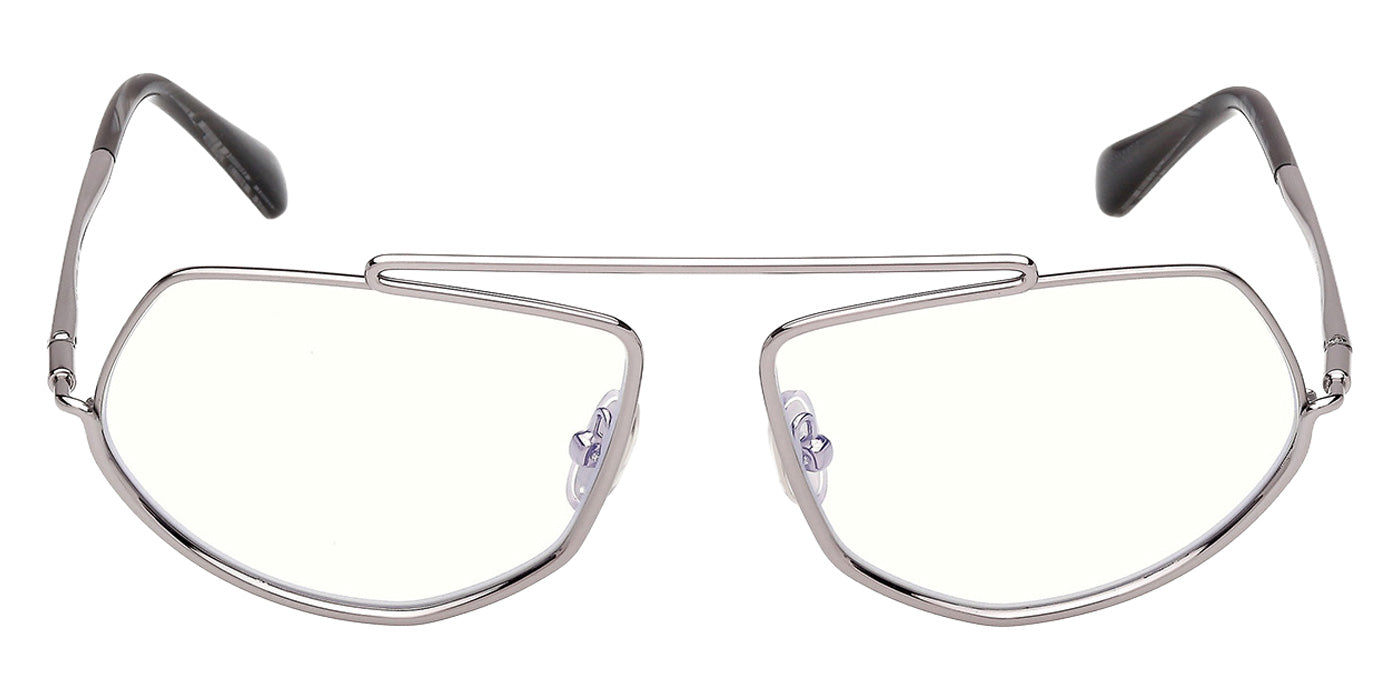 Max Mara MM5202-B 014 57 - Shiny Light Ruthenium / Blue Filter #id:mm5202b014_s:100100