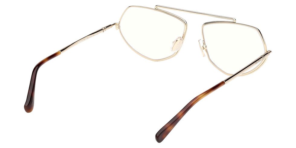 Max Mara MM5202-B 032 57 - Shiny Pale Gold / Blue Filter #id:mm5202b032_s:104125