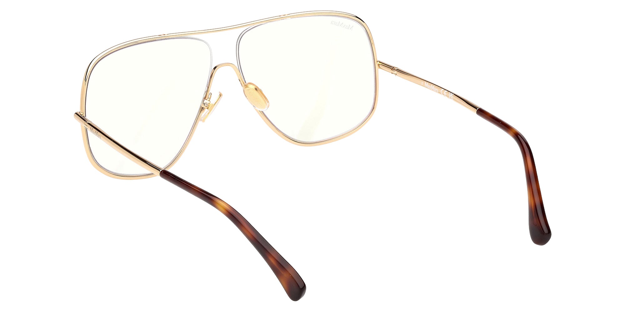 Max Mara MM5222-B 030 59 - Shiny Deep Gold / Blue Filter 030 #id:mm5222b030_s:102115