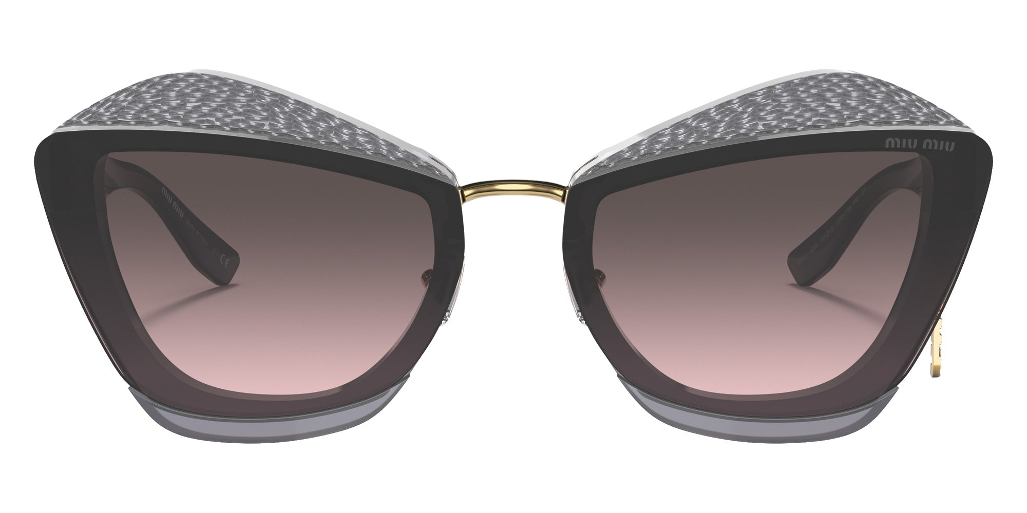 Miu Miu MU 01XS 02O146 67 - Dark Gray Transparent #id:mu01xs02o146_s:100100