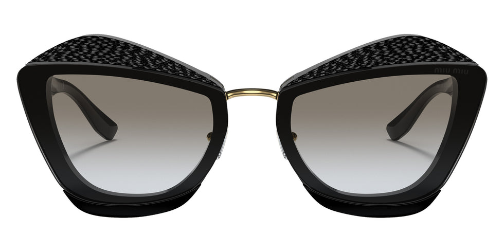 Miu Miu MU 01XS 06F0A7 67 - Black / Gray Gradient #id:mu01xs06f0a7_s:100100