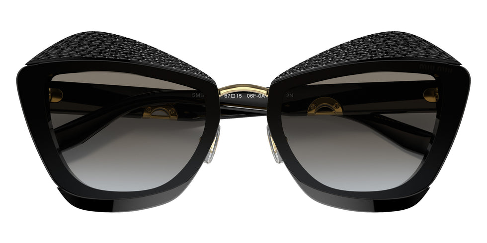Miu Miu MU 01XS 06F0A7 67 - Black / Gray Gradient #id:mu01xs06f0a7_s:100120