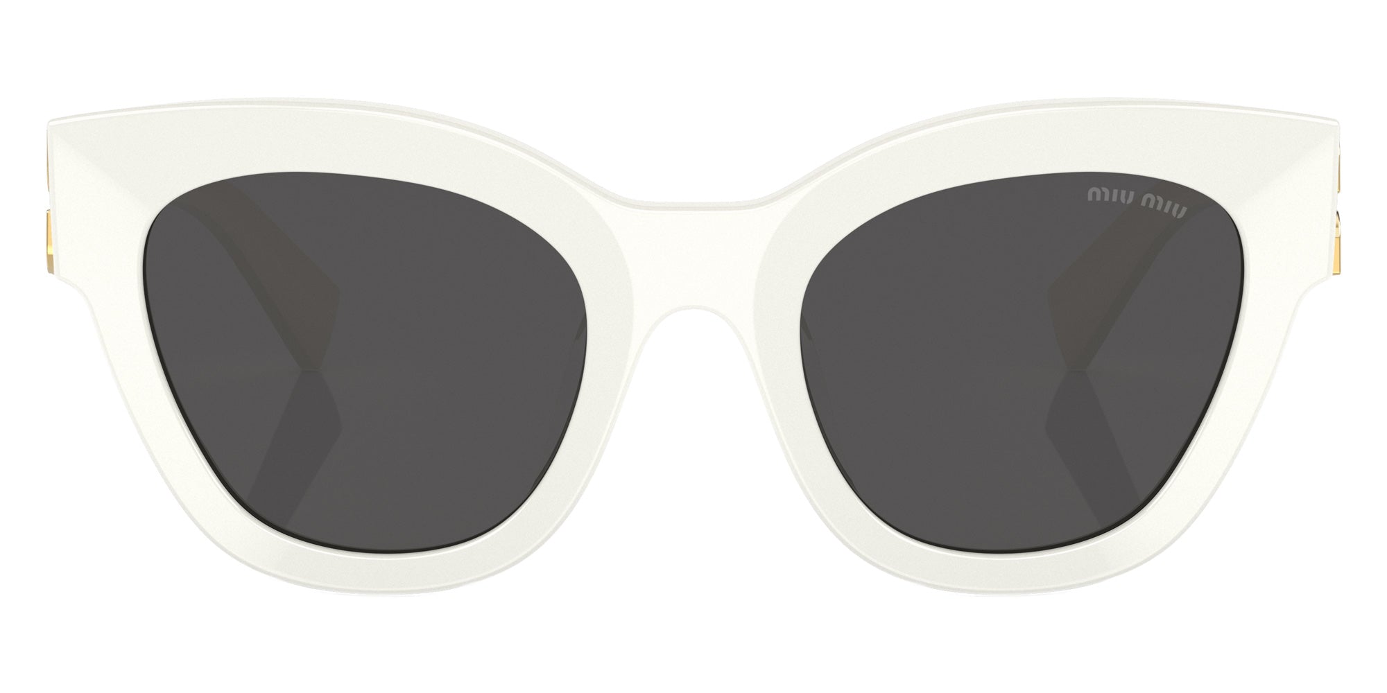 Miu Miu MU 01YSF 1425S0 51 - White / Dark Gray #id:mu01ysf1425s0_s:100100