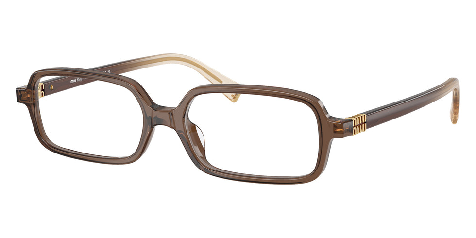 Miu Miu MU 01YVF 23H1O1 53 - Brown Transparent #id:mu01yvf23h1o1_s:100105