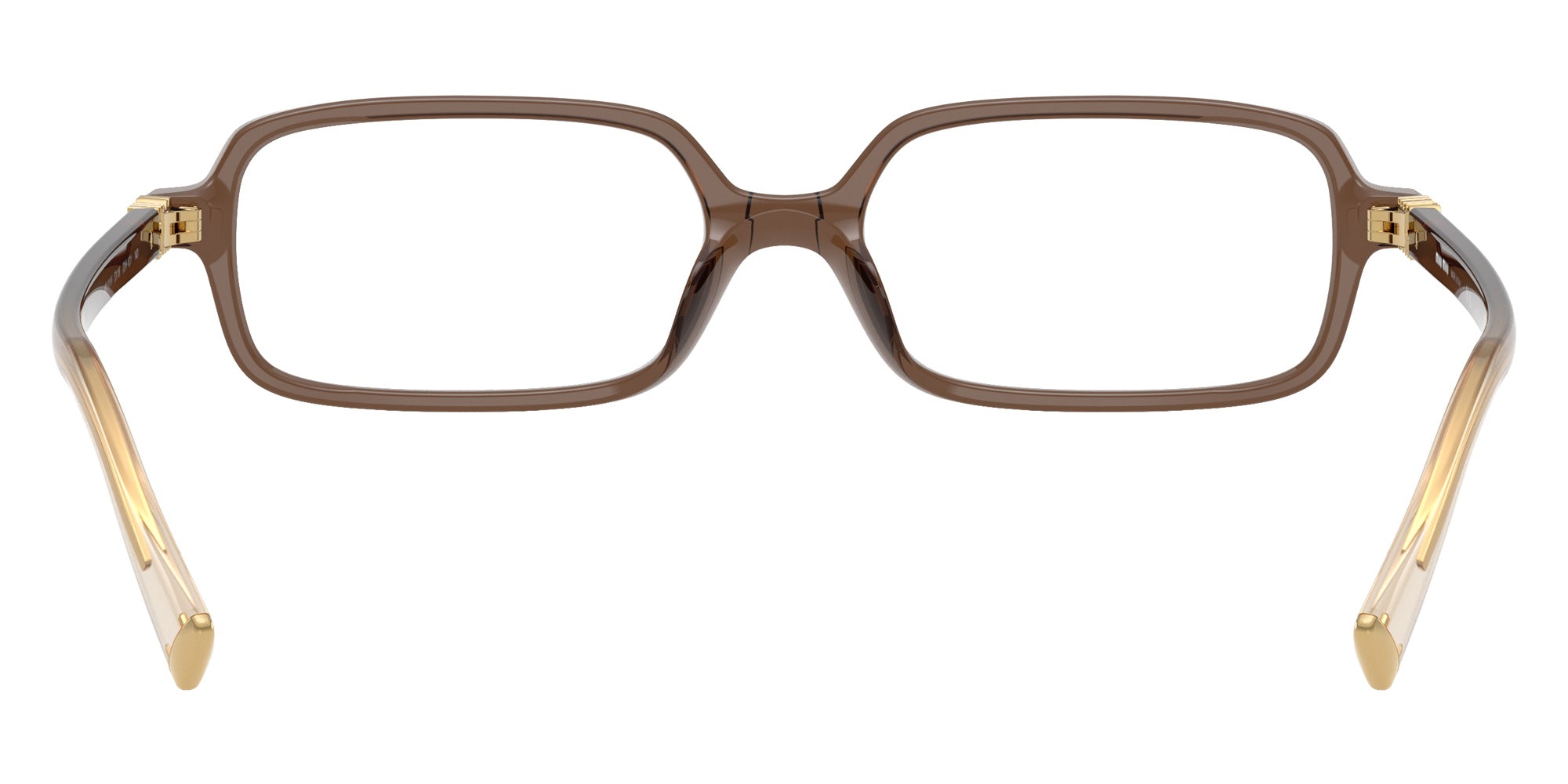 Miu Miu MU 01YVF 23H1O1 53 - Brown Transparent #id:mu01yvf23h1o1_s:100115