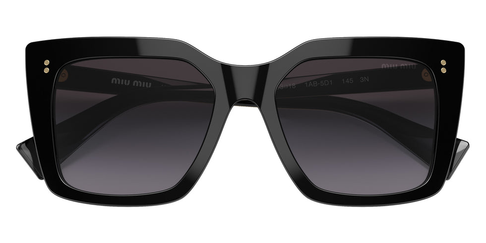 Miu Miu MU 02WS 1AB5D1 53 - Black / Gray Gradient #id:mu02ws1ab5d1_s:100120