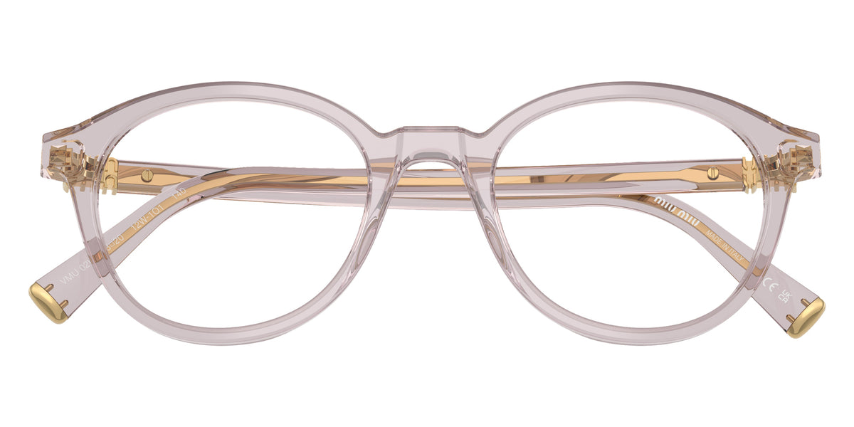 Miu Miu MU 02WV 12W1O1 50 - Mauve Transparent #id:mu02wv12w1o1_s:102120