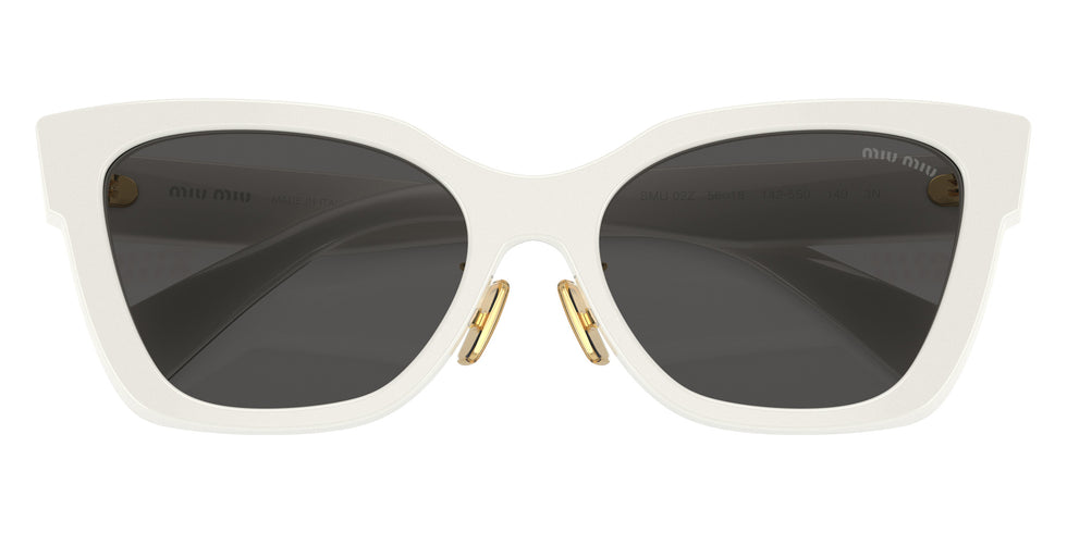 Miu Miu MU 02ZS 1425S0 56 - White / Dark Gray #id:mu02zs1425s0_s:100120