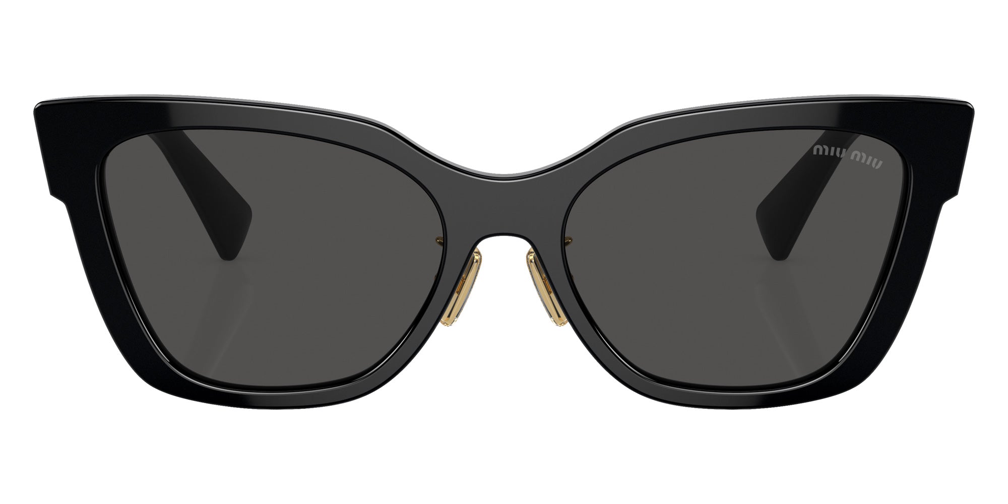 Miu Miu MU 02ZS 1AB5S0 56 - Black / Dark Gray #id:mu02zs1ab5s0_s:100100