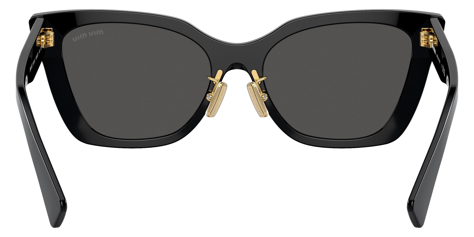 Miu Miu MU 02ZS 1AB5S0 56 - Black / Dark Gray #id:mu02zs1ab5s0_s:100115