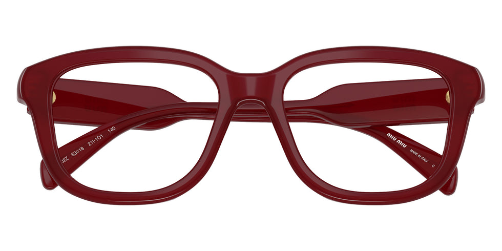 Miu Miu MU 02ZV 21I1O1 51 - Opal Red #id:mu02zv21i1o1_s:108120