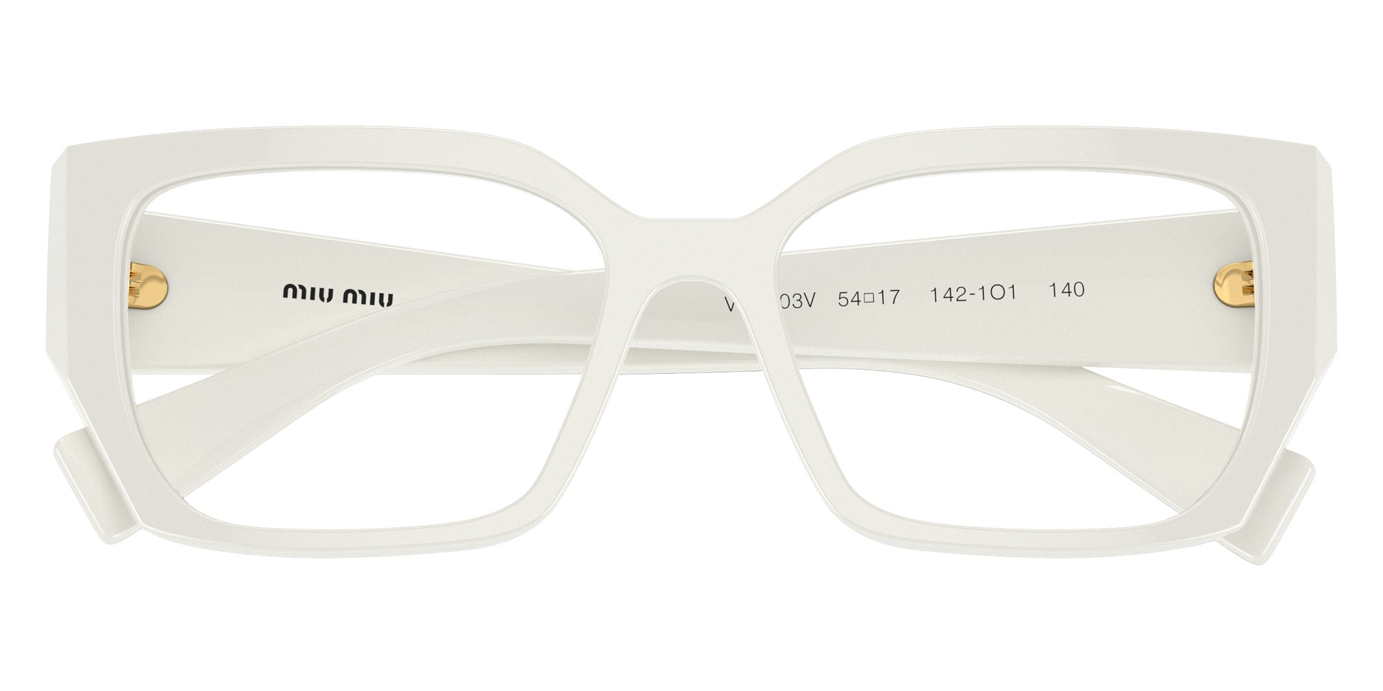 Miu Miu MU 03VV 1421O1 52 - White #id:mu03vv1421o1_s:100120
