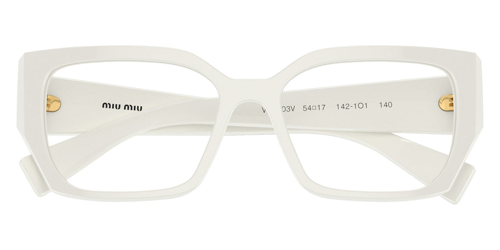 Miu Miu MU 03VV 1421O1 52 - White #id:mu03vv1421o1_s:100120