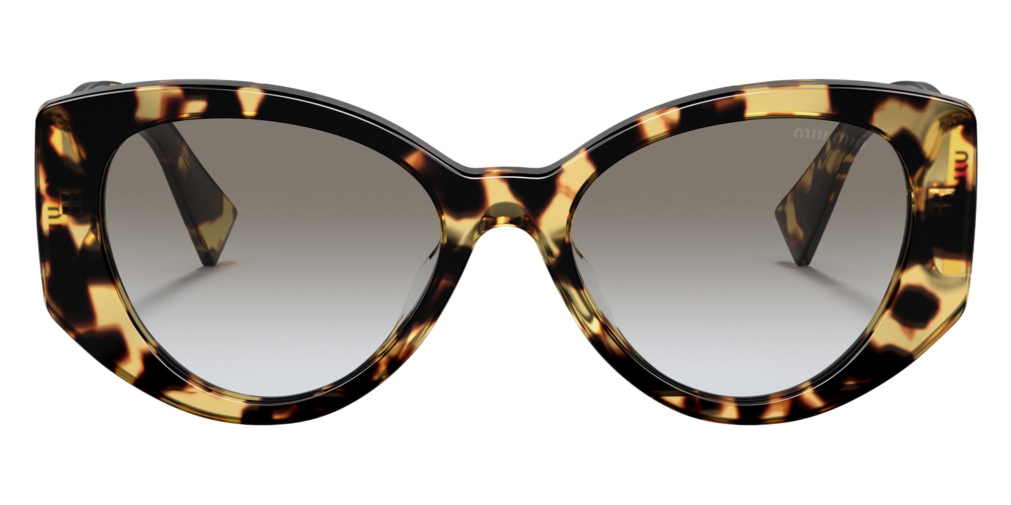Miu Miu MU 03WS 7S00A7 53 - Light Havana / Gray Gradient #id:mu03ws7s00a7_s:100100