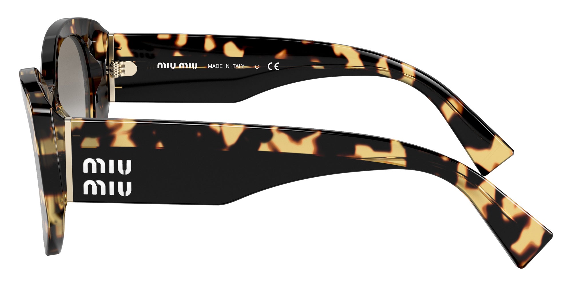 Miu Miu MU 03WS 7S00A7 53 - Light Havana / Gray Gradient #id:mu03ws7s00a7_s:100110