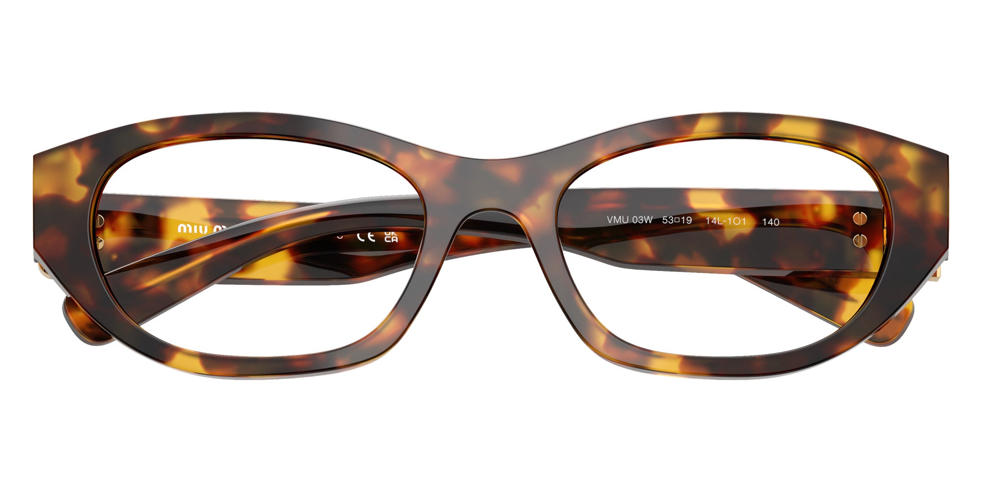 Miu Miu MU 03WV 14L1O1 53 - Havana Honey #id:mu03wv14l1o1_s:100120