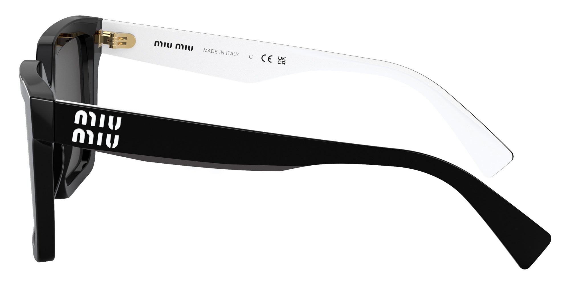 Miu Miu MU 03YS 10G5S0 54 - Black / Dark Gray #id:mu03ys10g5s0_s:100110