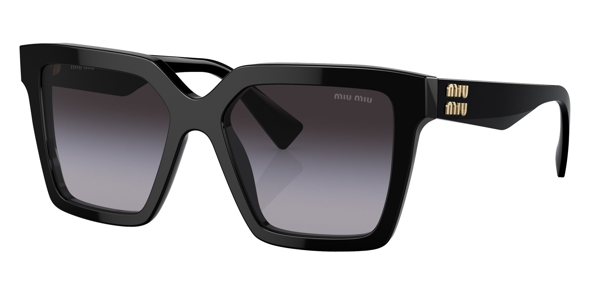 Miu Miu MU 03YS 1AB5D1 54 - Black / Gradient Gray #id:mu03ys1ab5d1_s:100105