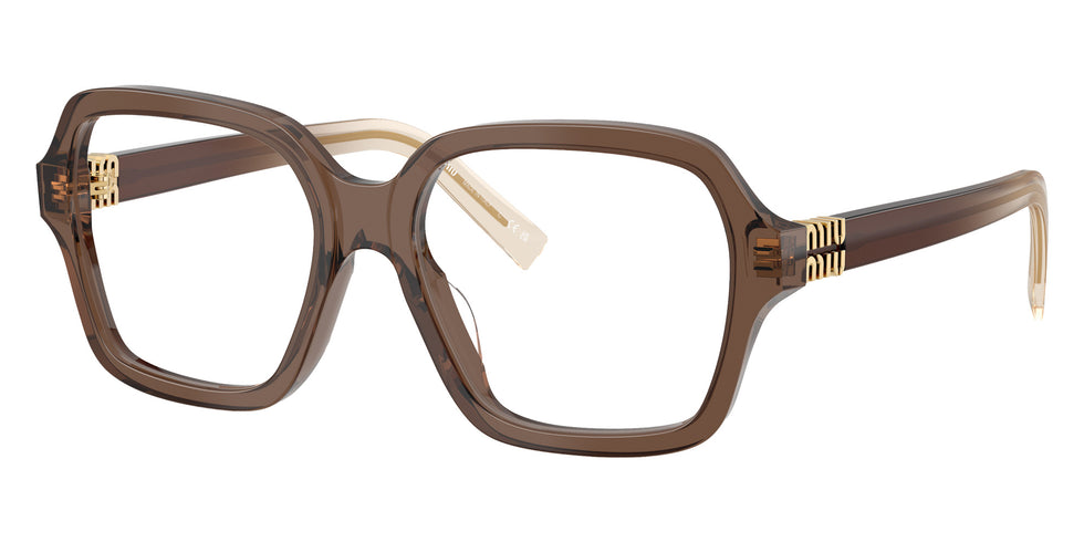 Miu Miu MU 03YV 23H1O1 52 - Brown Transparent #id:mu03yv23h1o1_s:100105