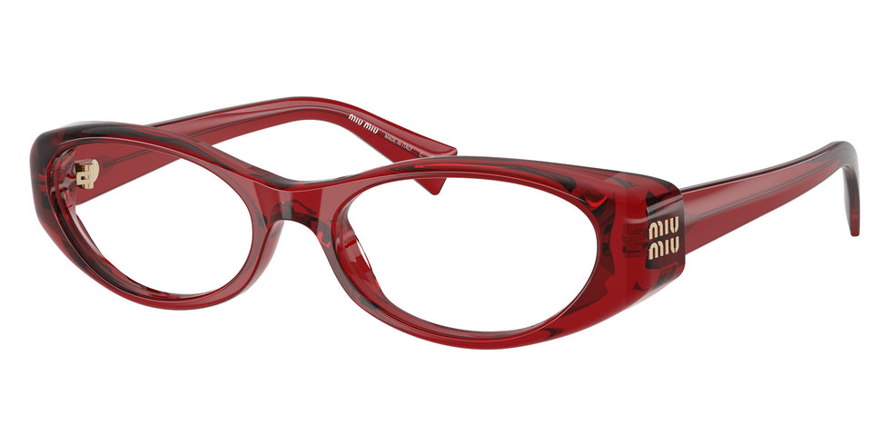 Miu Miu MU 03ZV 25M1O1 53 - Transparent Red #id:mu03zv25m1o1_s:108105