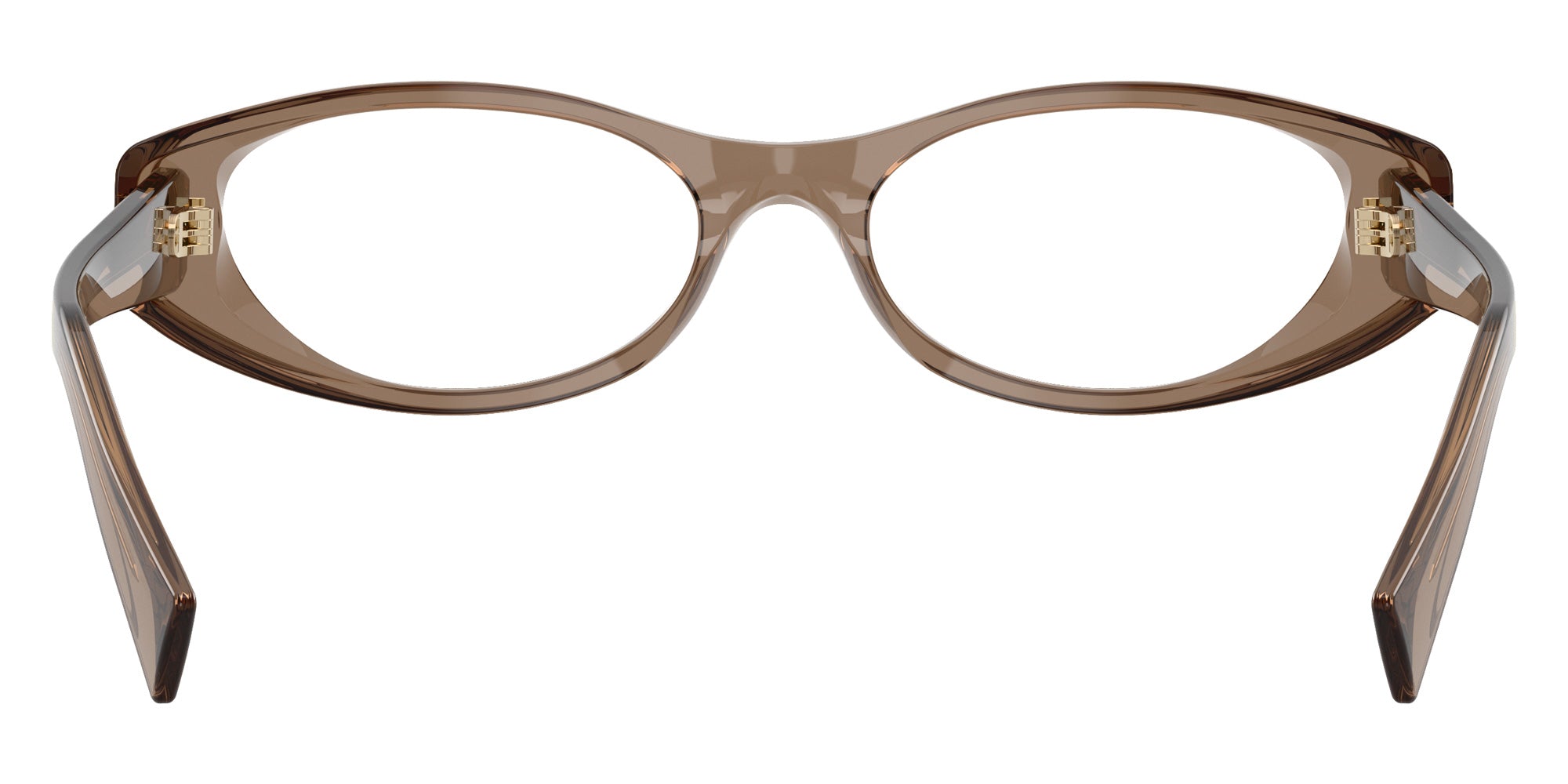 Miu Miu MU 03ZV 26M1O1 53 - Transparent Brown #id:mu03zv26m1o1_s:112115