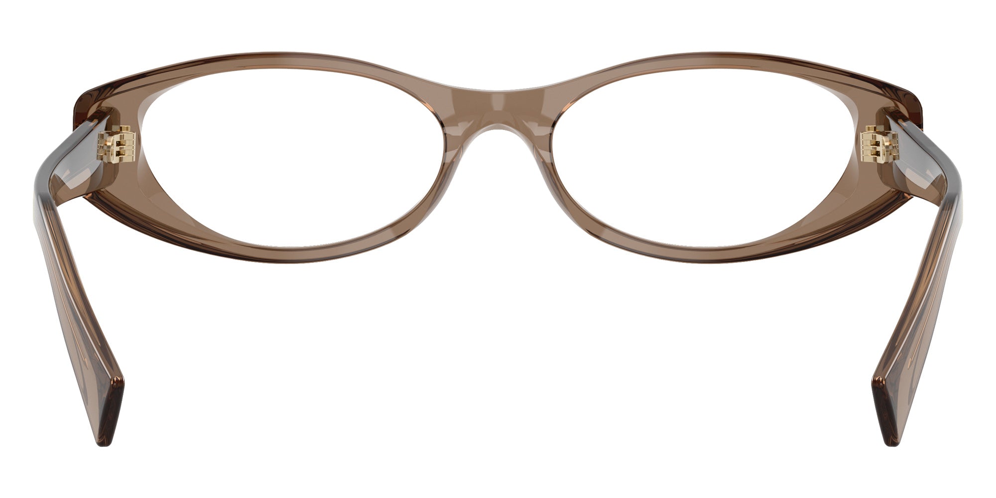 Miu Miu MU 03ZVF 26M1O1 55 - Transparent Brown #id:mu03zvf26m1o1_s:106115