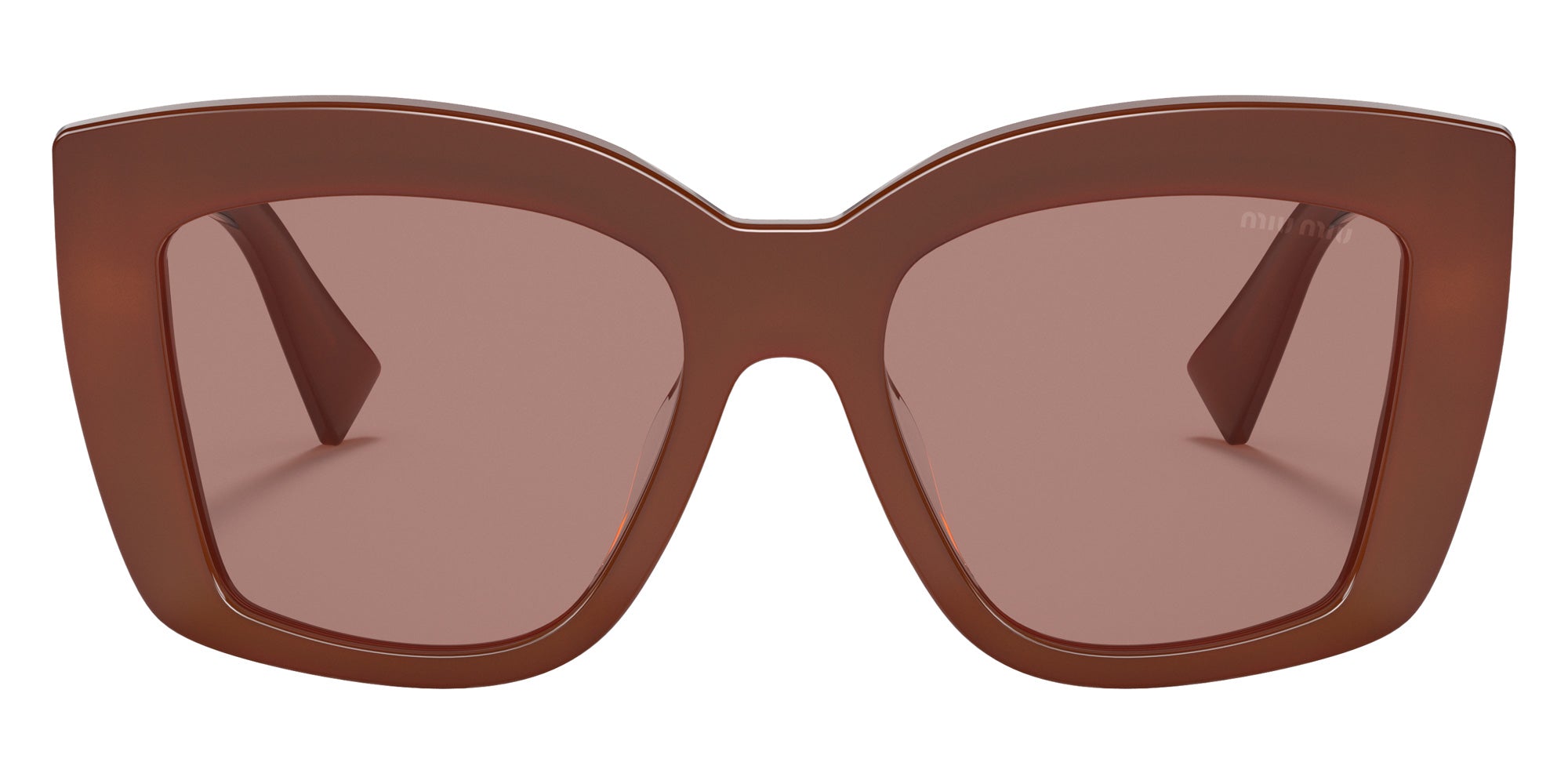 Miu Miu MU 04WS 07X06P 53 - Bordeaux Opal / Light Brown #id:mu04ws07x06p_s:100100