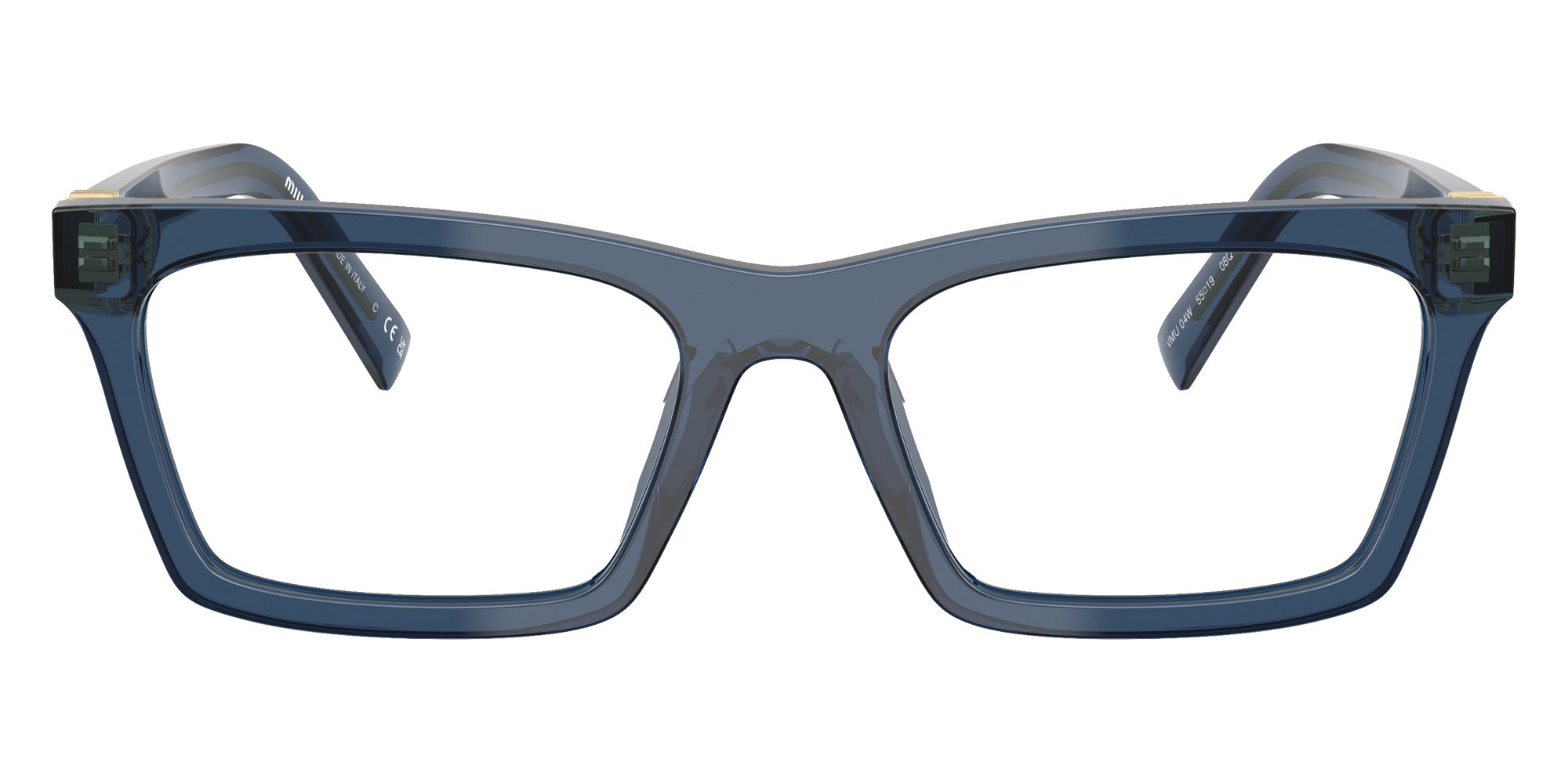 Miu Miu MU 04WV 08Q101 53 - Blue Transparent #id:mu04wv08q101_s:100100