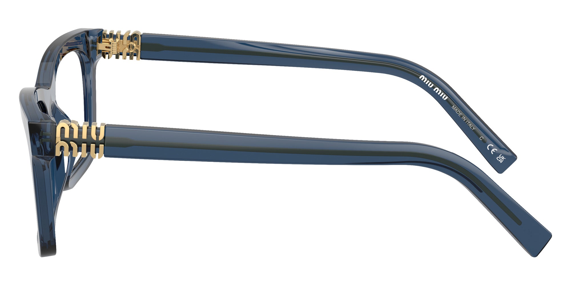 Miu Miu MU 04WV 08Q101 53 - Blue Transparent #id:mu04wv08q101_s:100110
