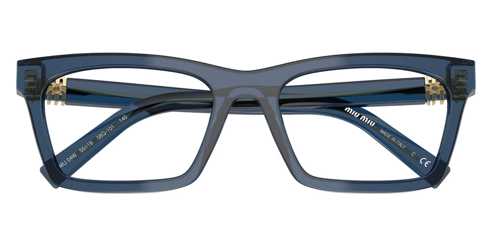 Miu Miu MU 04WV 08Q101 53 - Blue Transparent #id:mu04wv08q101_s:100120