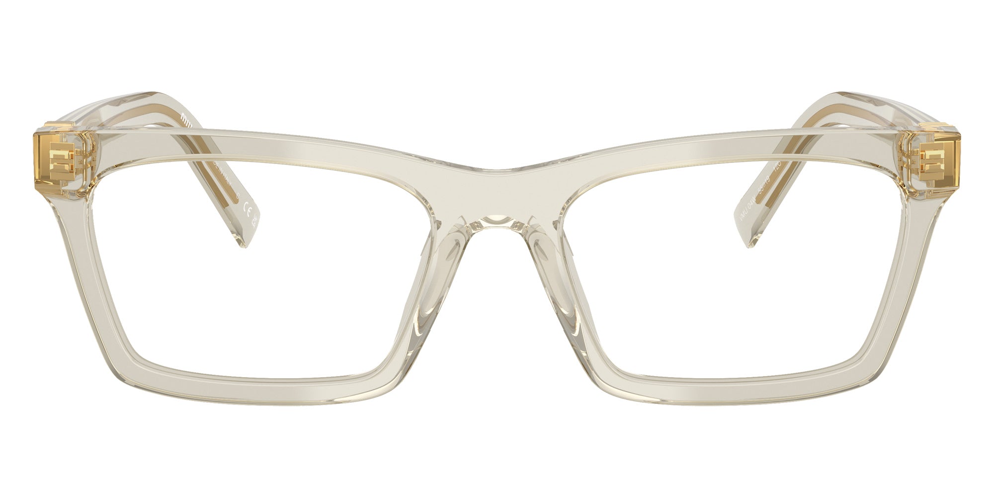 Miu Miu MU 04WV 12U1O1 55 - Hemp Transparent #id:mu04wv12u1o1_s:102100