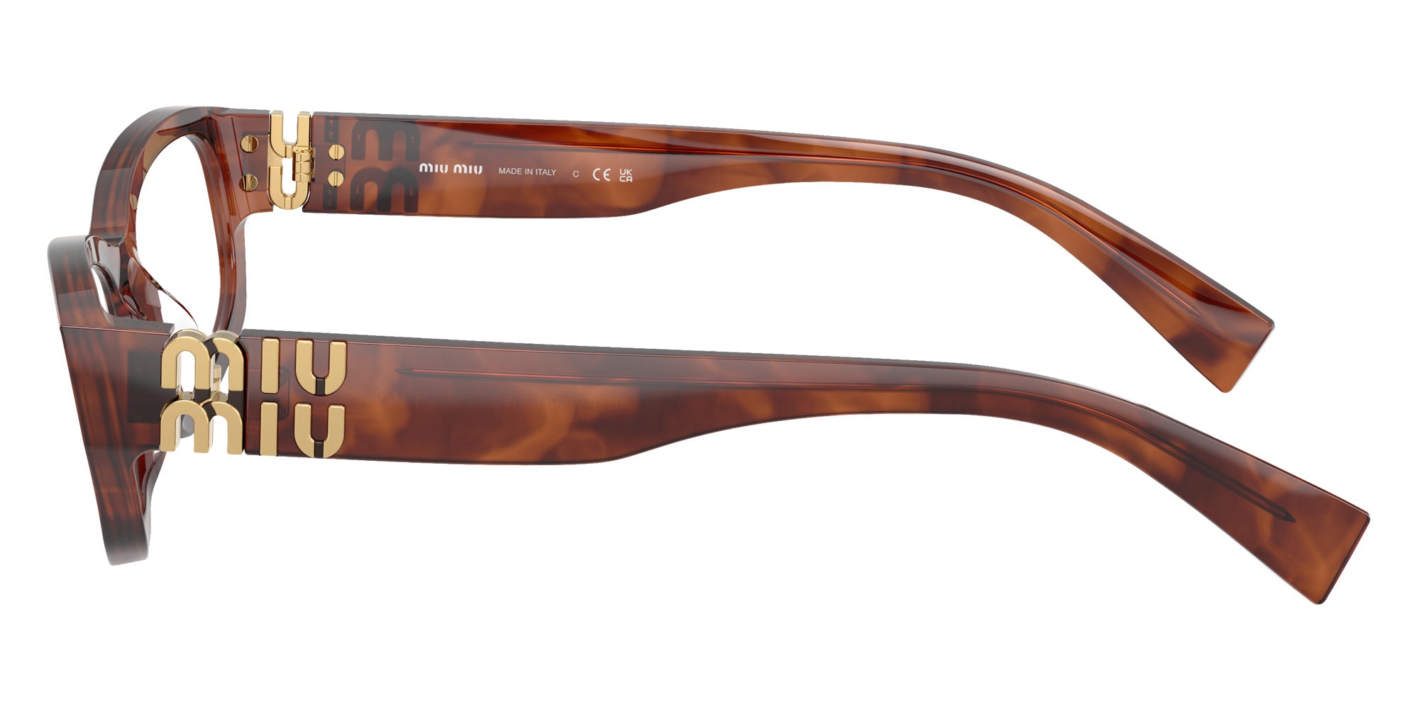 Miu Miu MU 04YV 26E1O1 52 - Striped Tobacco #id:mu04yv26e1o1_s:106110