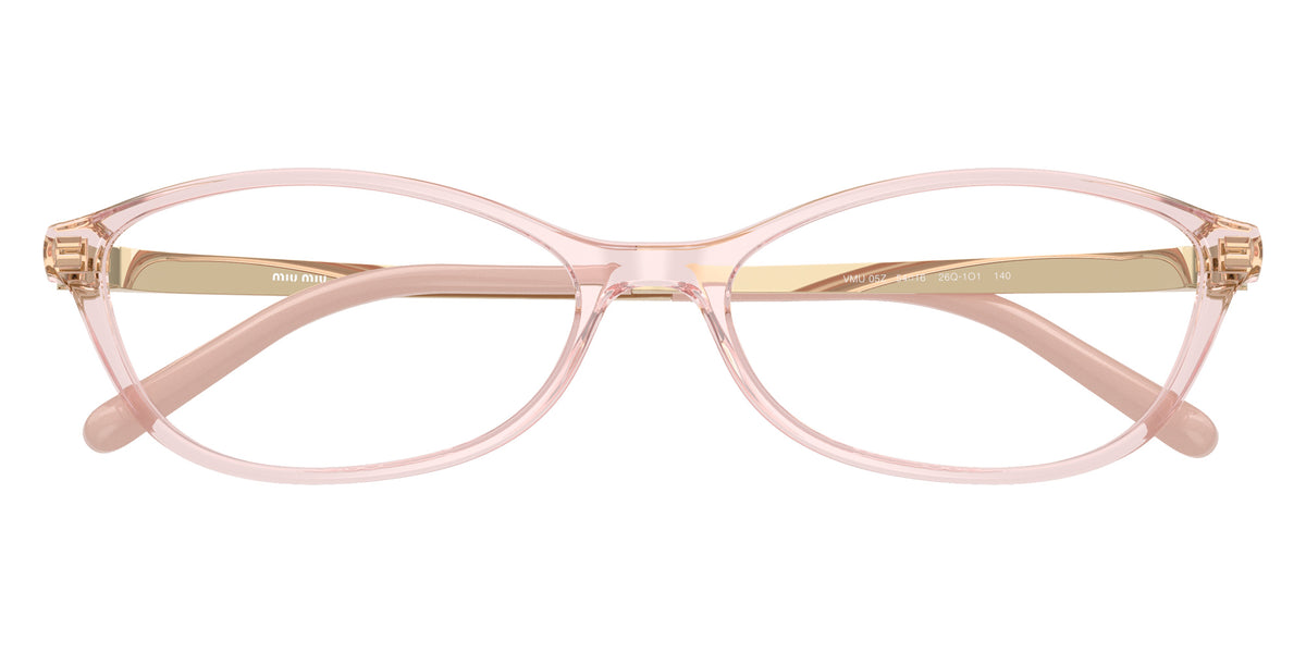 Miu Miu MU 05ZV 26Q1O1 54 - Transparent Pink #id:mu05zv26q1o1_s:108120