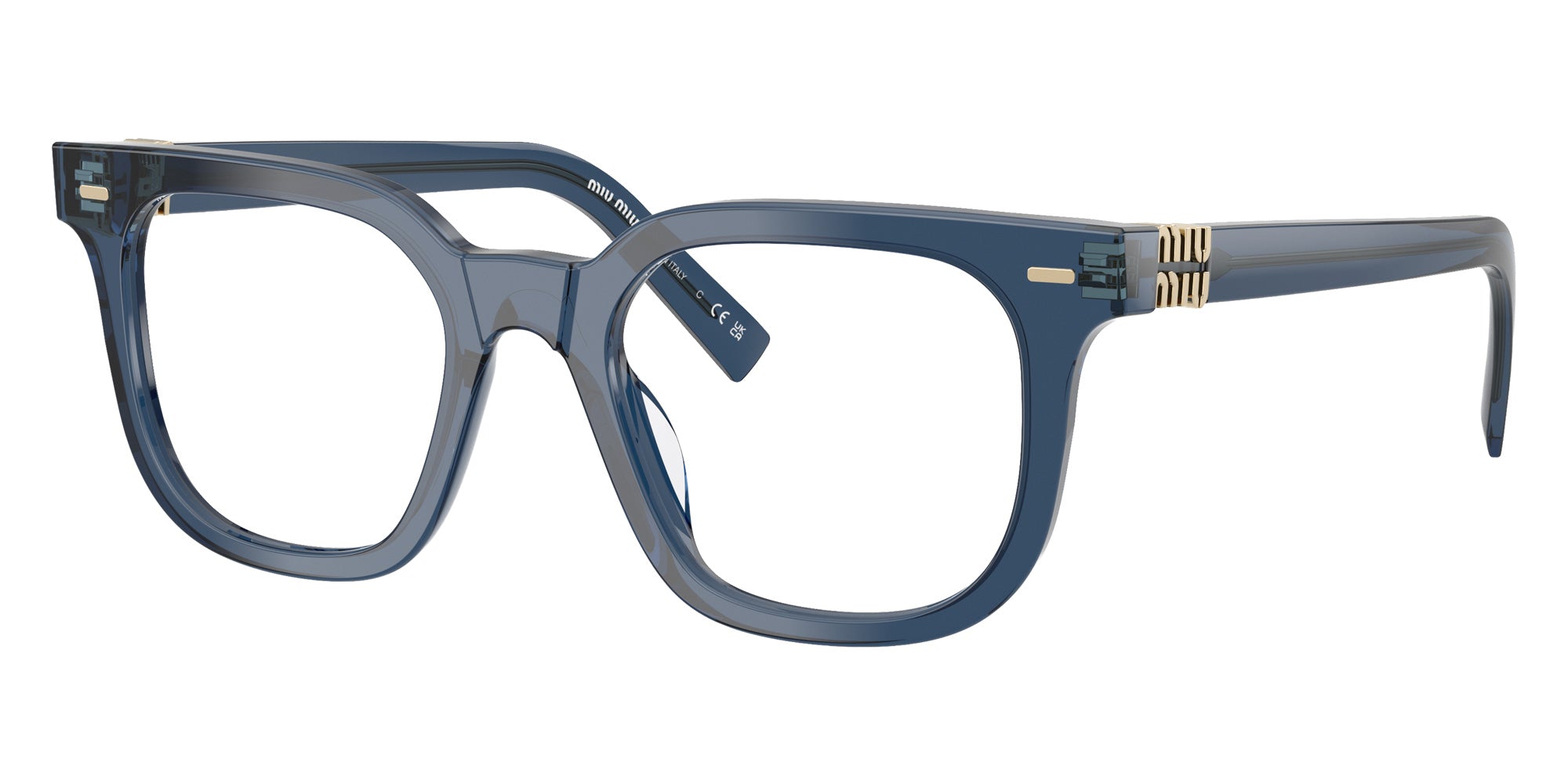 Miu Miu MU 06XV 08Q1O1 49 - Blue Transparent #id:mu06xv08q1o1_s:100105