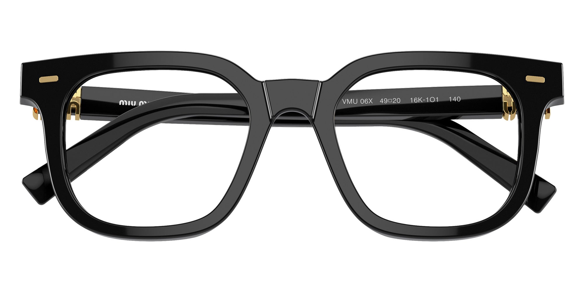 Miu Miu MU 06XV 16K1O1 47 - Black #id:mu06xv16k1o1_s:100120