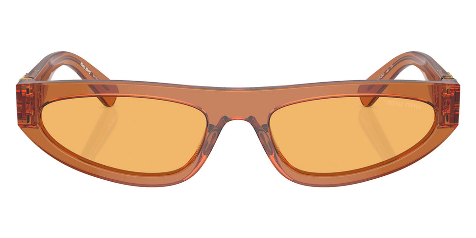 Miu Miu MU 07ZS 15T0B7 56 - Caramel Trapsarent / Yellow #id:mu07zs15t0b7_s:102100