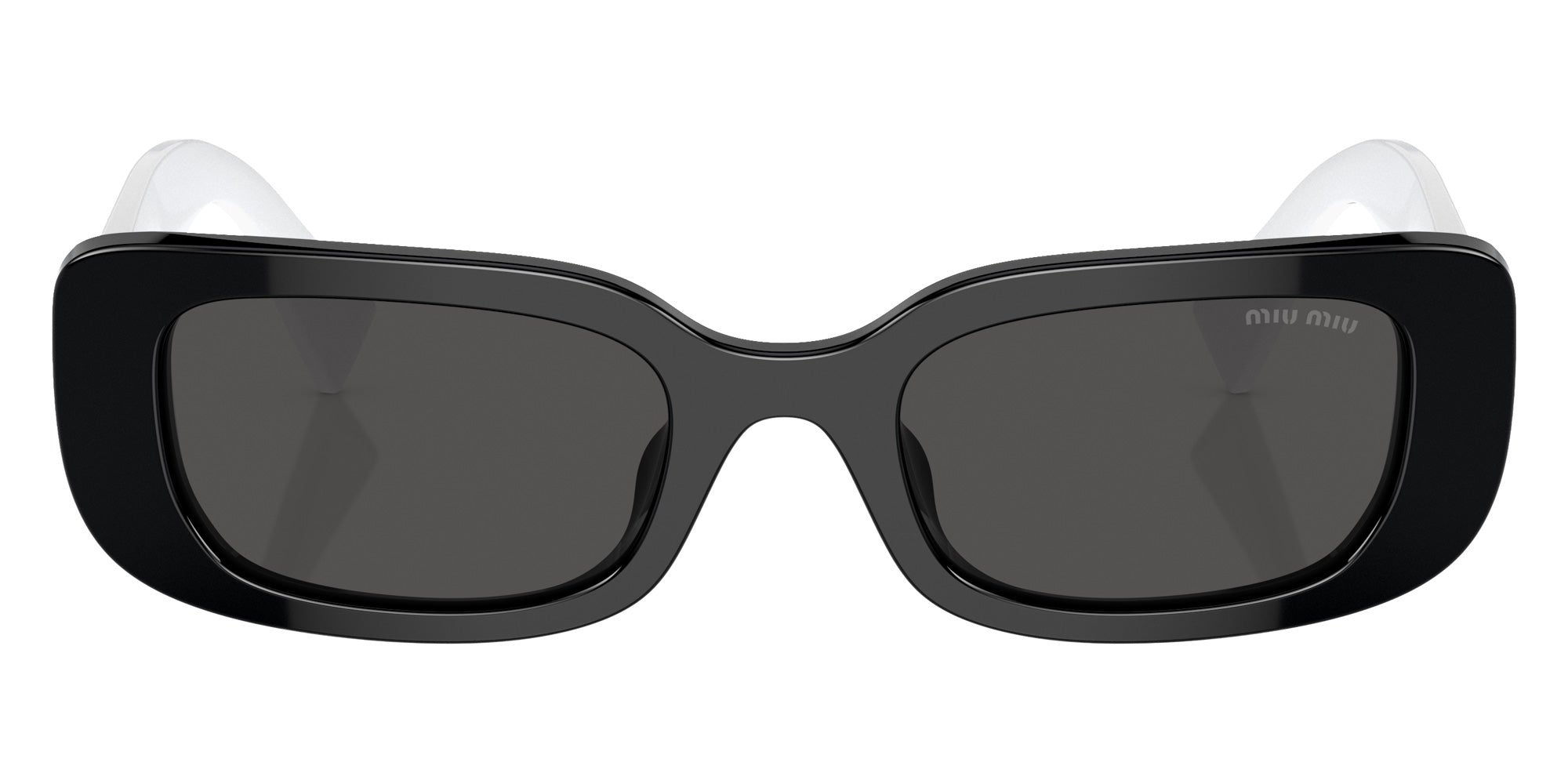 Miu Miu MU 08YS 1AB5S0 51 - Black / Dark Gray #id:mu08ys1ab5s0_s:102100