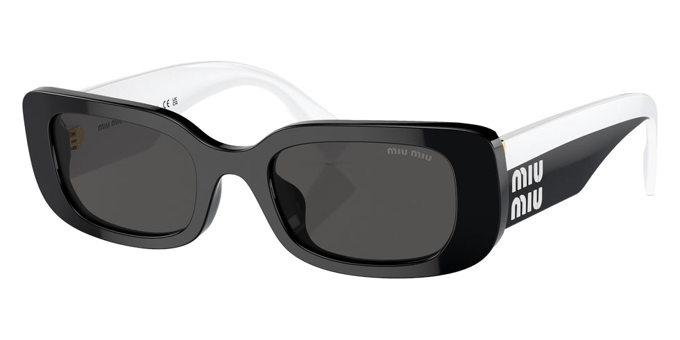 Miu Miu MU 08YS 1AB5S0 51 - Black / Dark Gray #id:mu08ys1ab5s0_s:102105