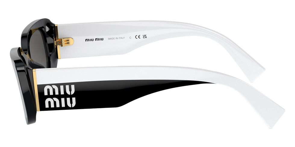 Miu Miu MU 08YS 1AB5S0 51 - Black / Dark Gray #id:mu08ys1ab5s0_s:102110