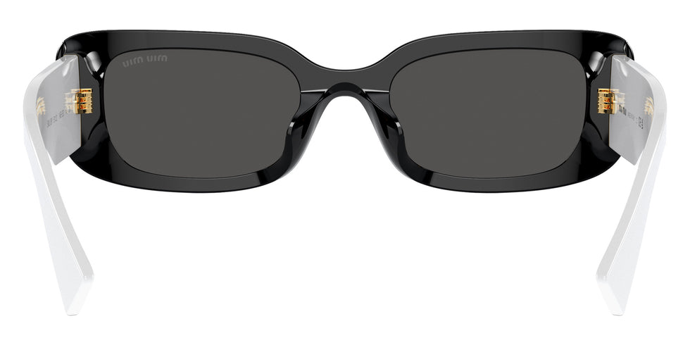 Miu Miu MU 08YS 1AB5S0 51 - Black / Dark Gray #id:mu08ys1ab5s0_s:102115