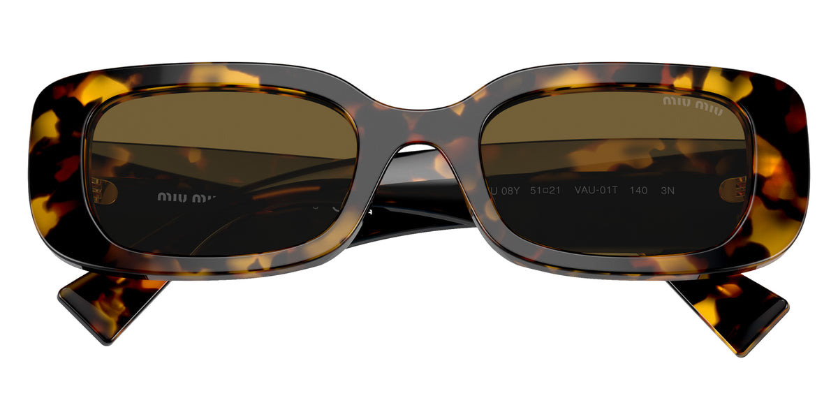 Miu Miu MU 08YS VAU01T 51 - Honey Havana / Dark Brown #id:mu08ysvau01t_s:100120